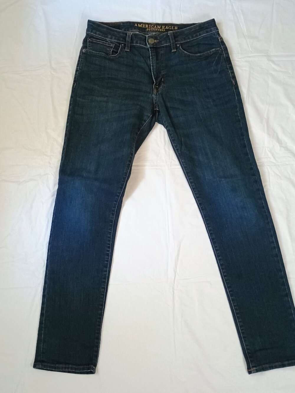 American Eagle Men's Slim Leg Dark Blue Denim